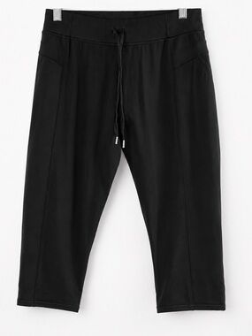 Lululemon crop leggings designed for running and athletic activities
